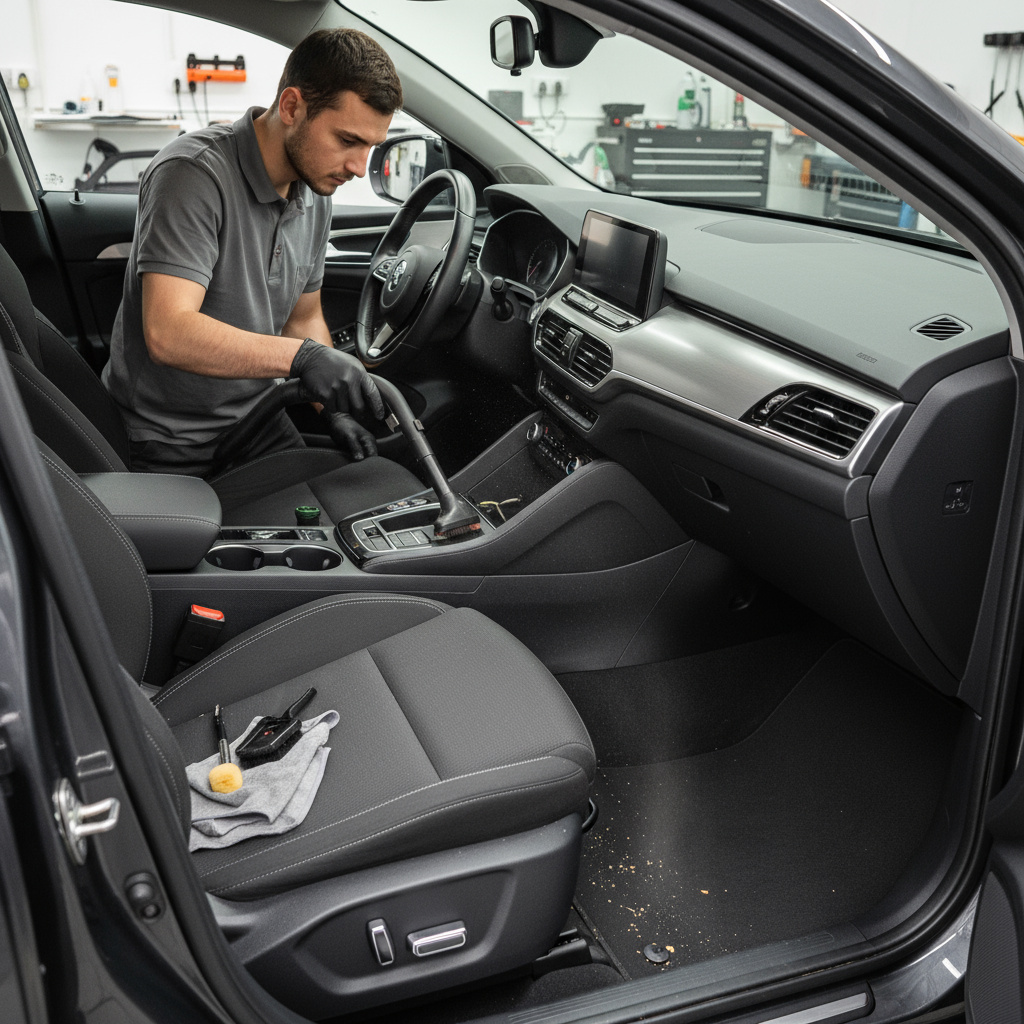 Limpieza interior y aspirado profesional